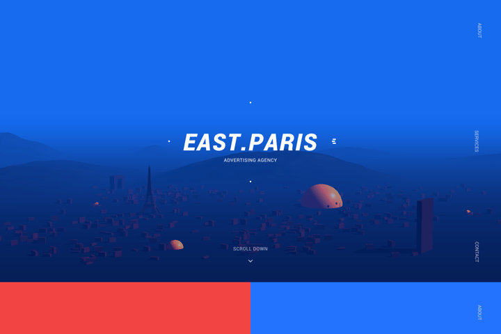 East.Paris Agency website preview
